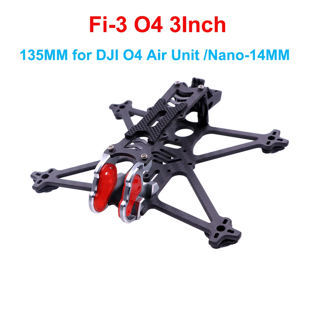 1,8 дюйма/2 дюйма/3 дюйма для DJI O4 Toothpick Frame Kit для RC FPV Racing Drone для 1002 1003 1303 1404 Бесщеточный двигатель GPS ELRS