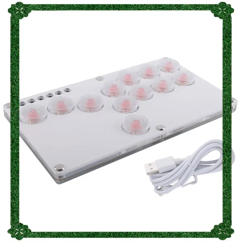 24시간 배달 PS4/PS3/스위치/PC 아케이드 히트박스 컨트롤러 파이트 스틱 C용 12키 조이스틱 아케이드 스틱 컨트롤러