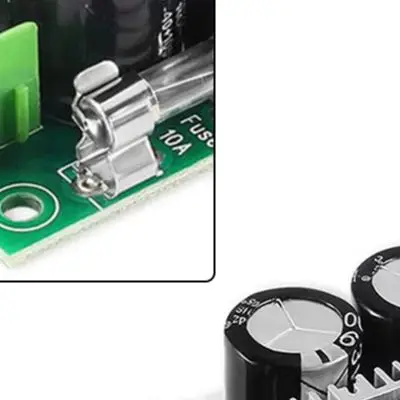 10A Controller DC Motor Regulator Built-in Fuse Efficient Performance High Load Current Large Capacitor 10A Controller