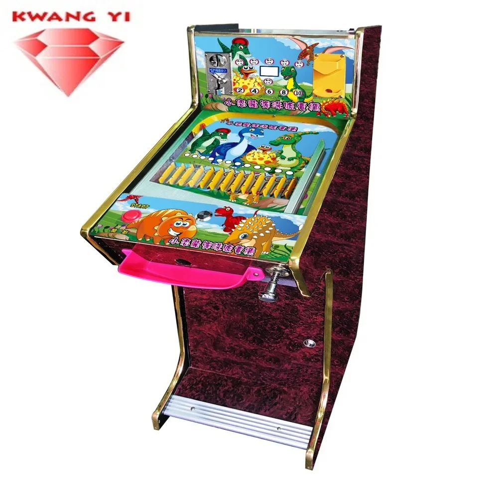 Yi Pinball Redemption Coin Machine Videogiochi Machine-By Dinosaur (Marrone)/Macchine da gioco arcade in legno