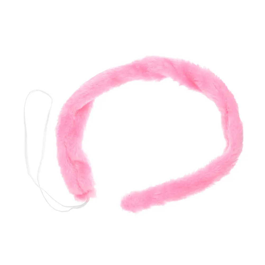 

Милый хвостик животного для костюма на Хэллоуин, розовый хвостик свиньи, аксессуар для женского костюма, реквизит для вечеринки/фестиваля