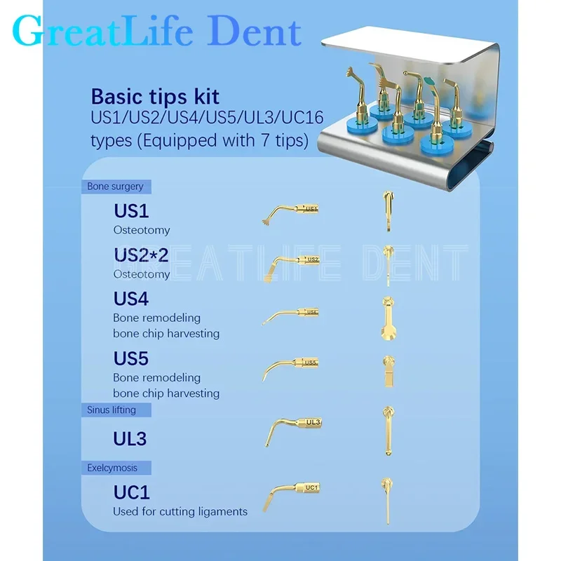 GreatLife Dent COXO C-Explorer Dental ultrasonic surgical system Piezoelectric Bone Cutter Dental Ultrasonic Surgical System