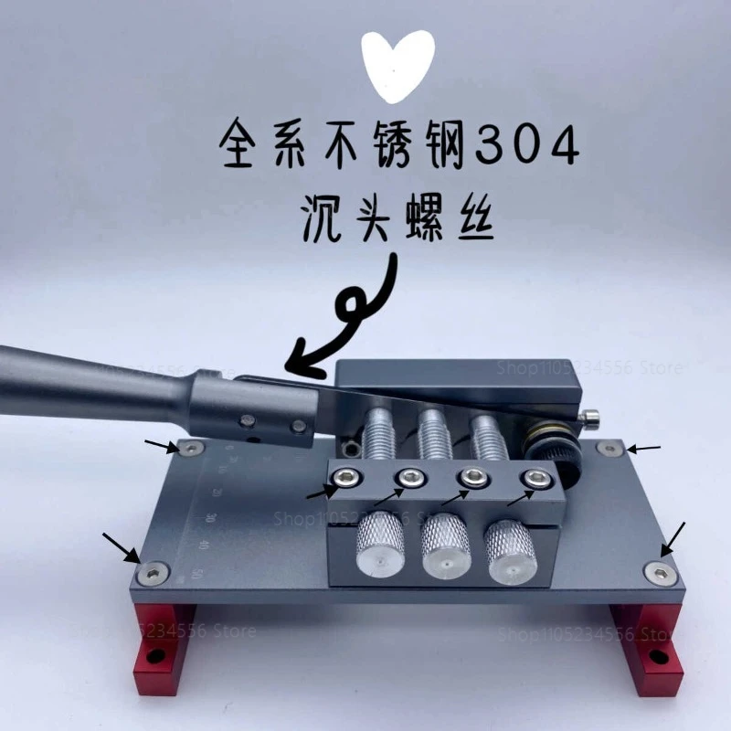 

8.0 hole lead wire precise positioning cutter positioning scissors cutting rubber strip tool heat shrink tube positioning cutter