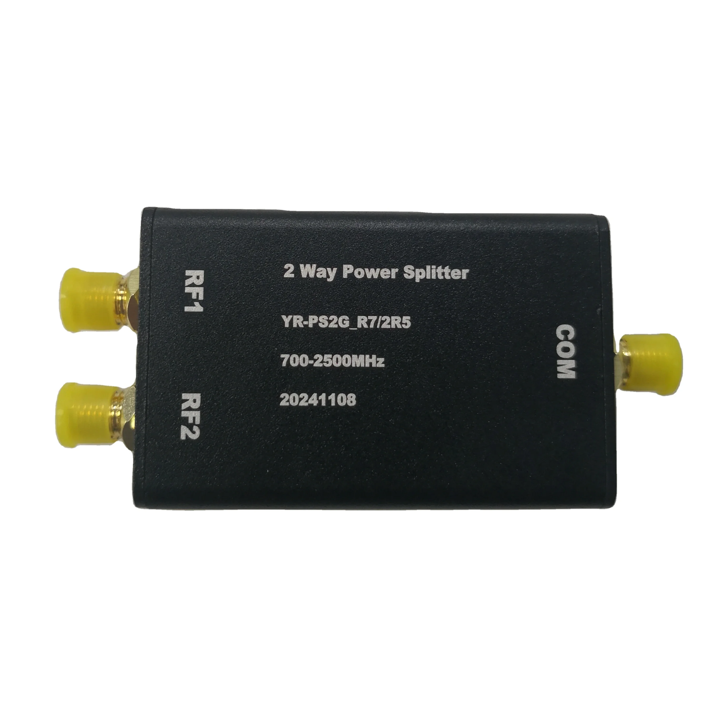 2 Way RF Power Splitter Low Insertion Loss Telecommunications 868MHz 915Mhz GPS   High Isolation SMA Connector