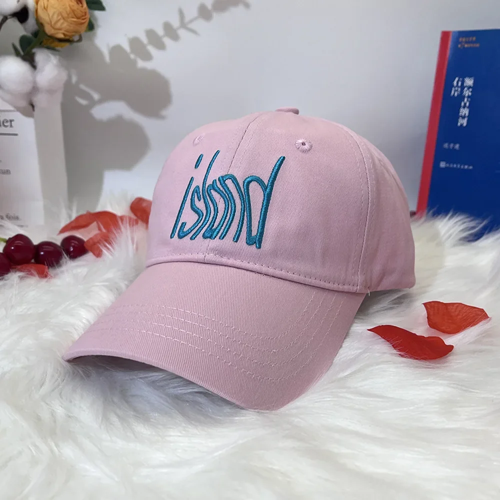 Spot high-end embroidery English Logo Baseball hair men's and women's outdoor sun hats