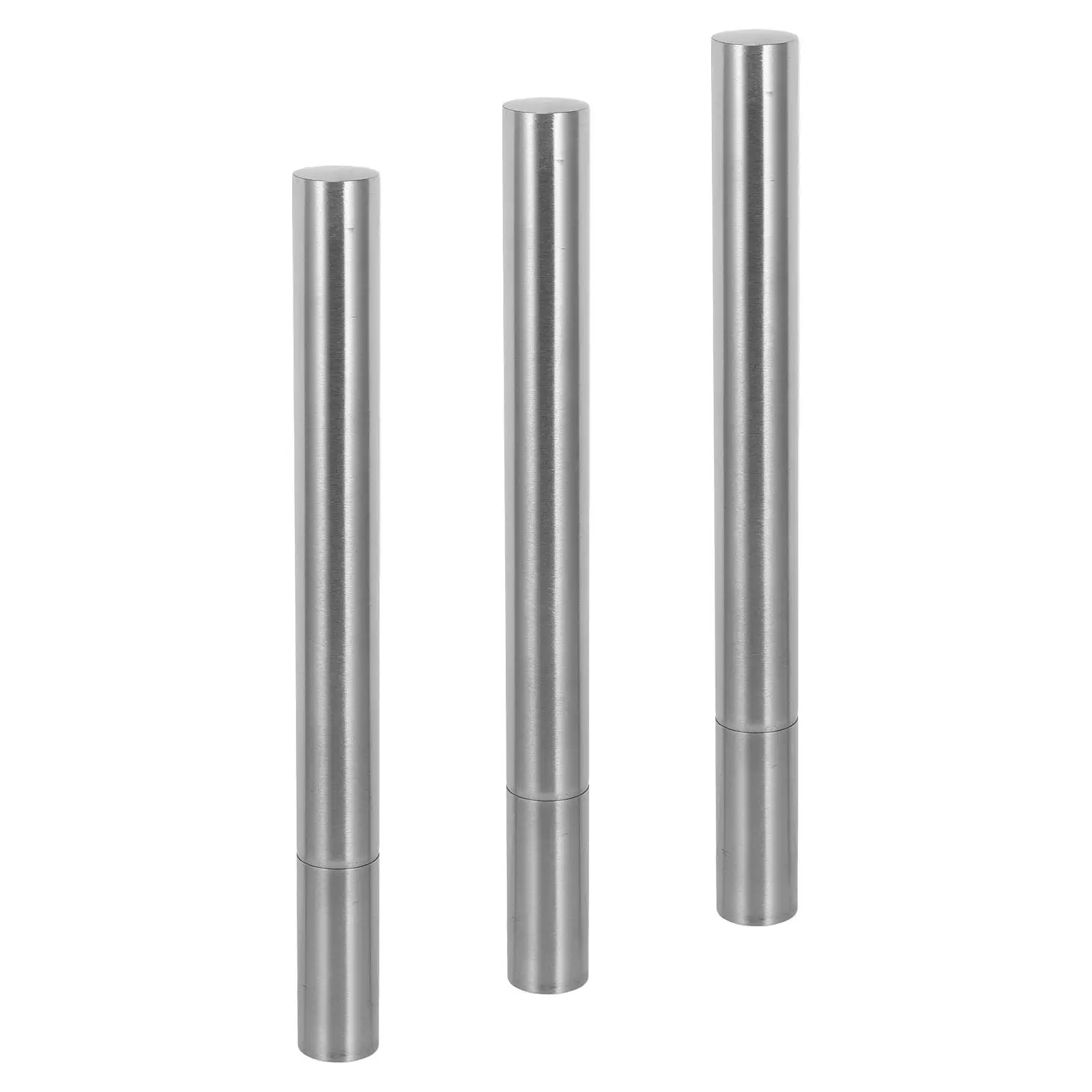 

3Pcs Stainless Steel Birth Certificate Tube Holder Waterproof Document Storage Cylinder Diploma Holder Roll Tube for Marriage