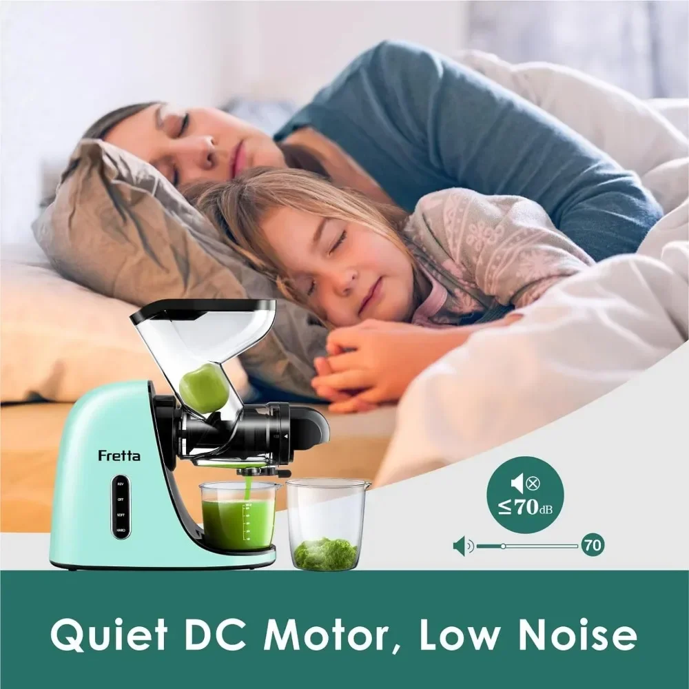 عصارة، عصارة الكرفس، عصارة مع تيار مستمر تمامًا