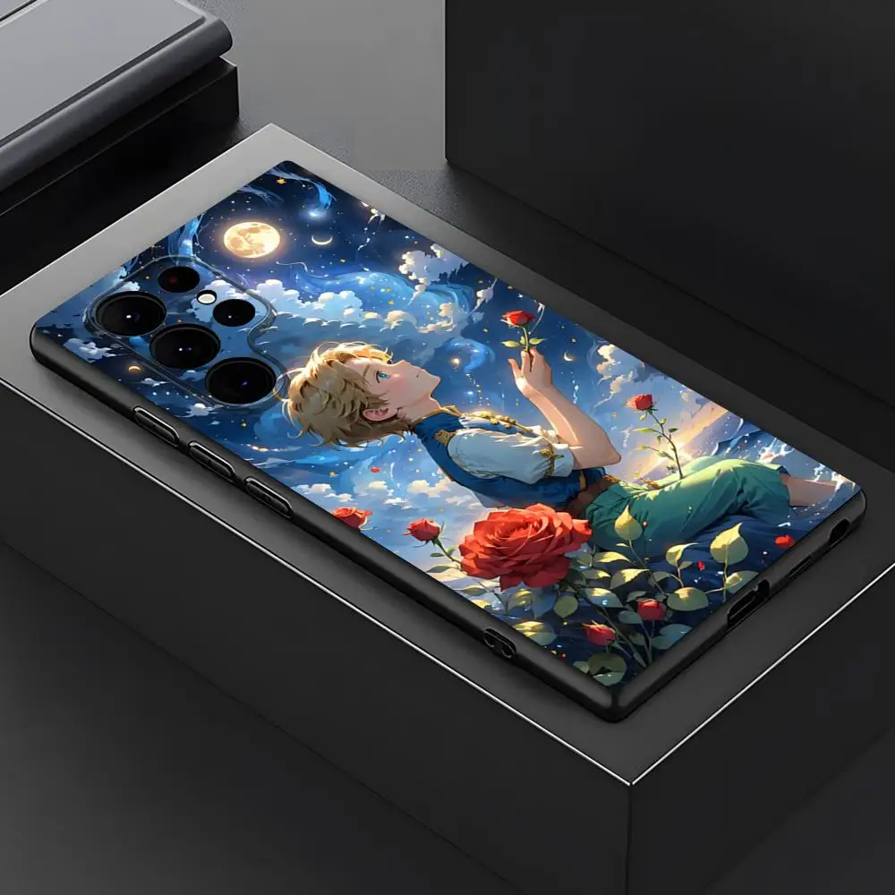 The Little Prince Cartoon Phone Case For Samsung Galaxy S20 S21 S22 S23 A23 A53 A54 A34 Pro Plus Ultra Fe Back Cover image 5