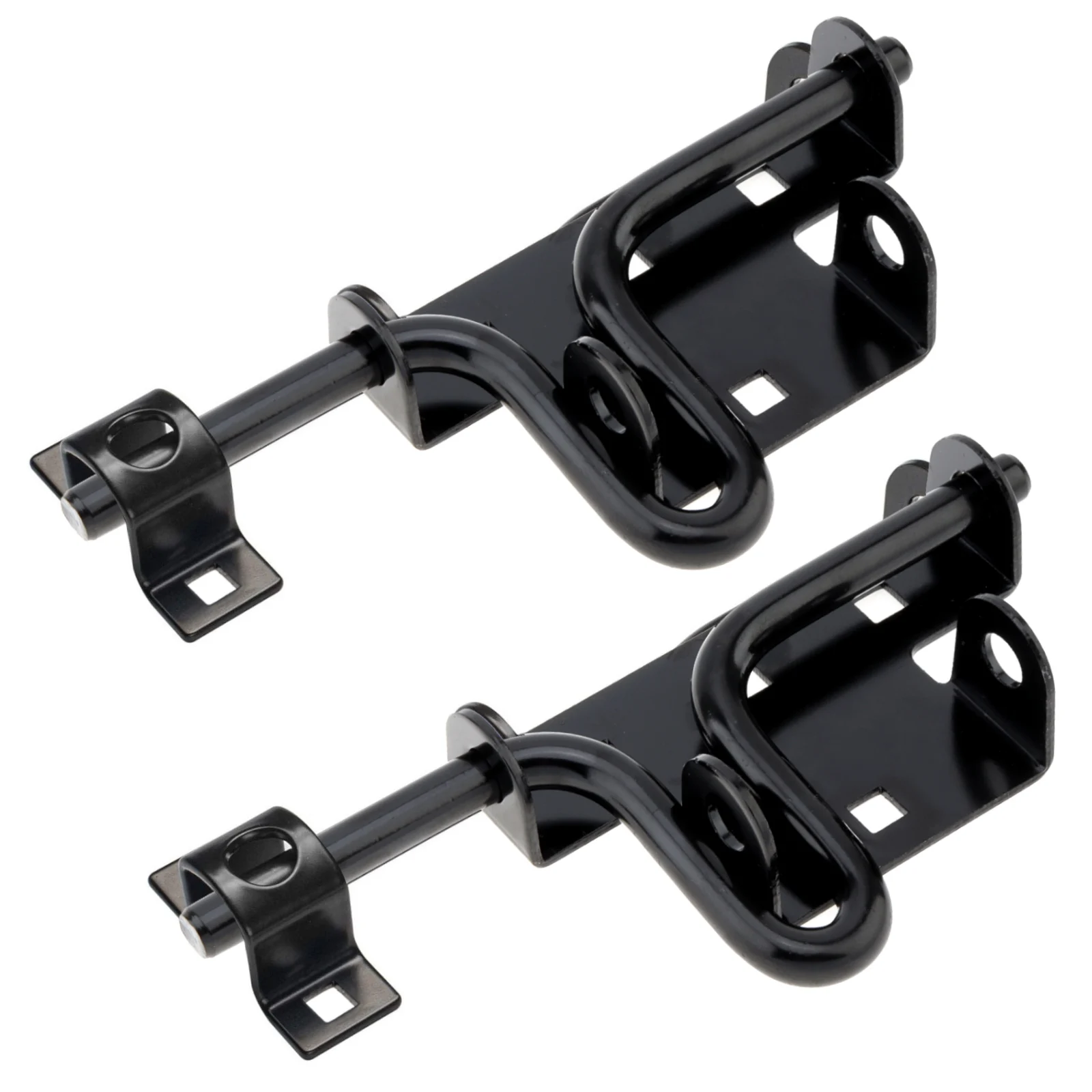 2 pcs Door Bolts 304 Stainless Steel Slide Bolt Gate Latch for Shed Door / Wooden Fence / Vinyl Door with Screw Sets