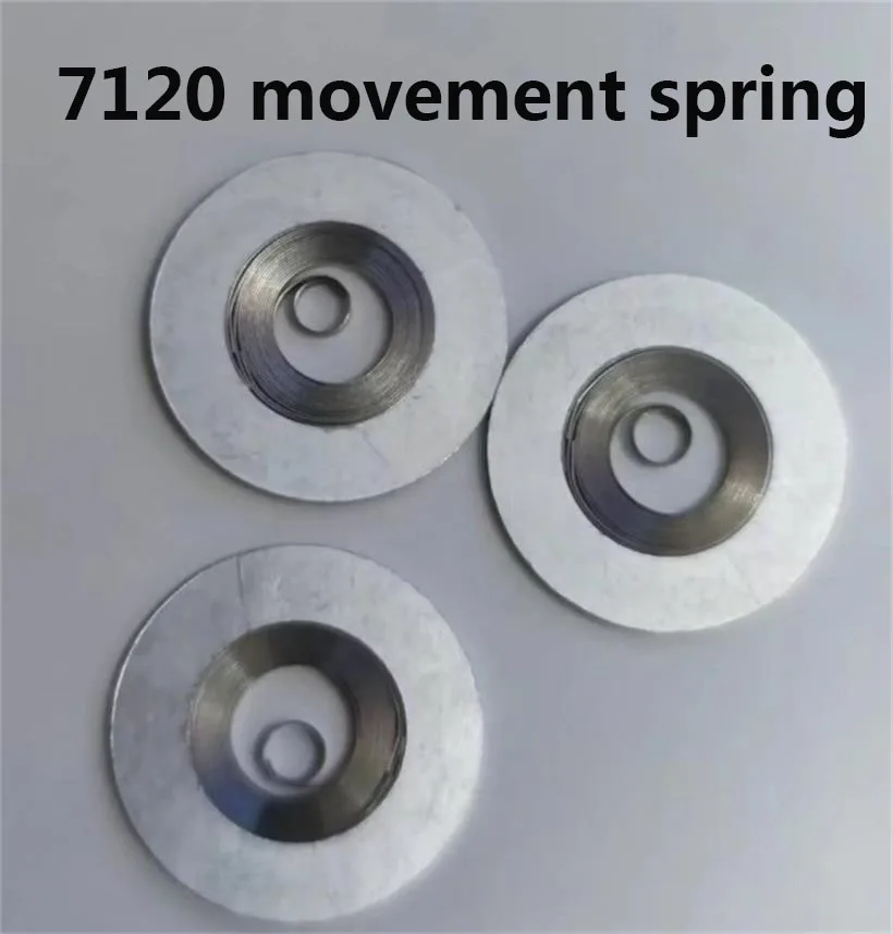 Watch Movement Accessories Are Suitable For Domestic 7120 Unified Machine Clockwork 7120 Movement  Spring Clock Parts