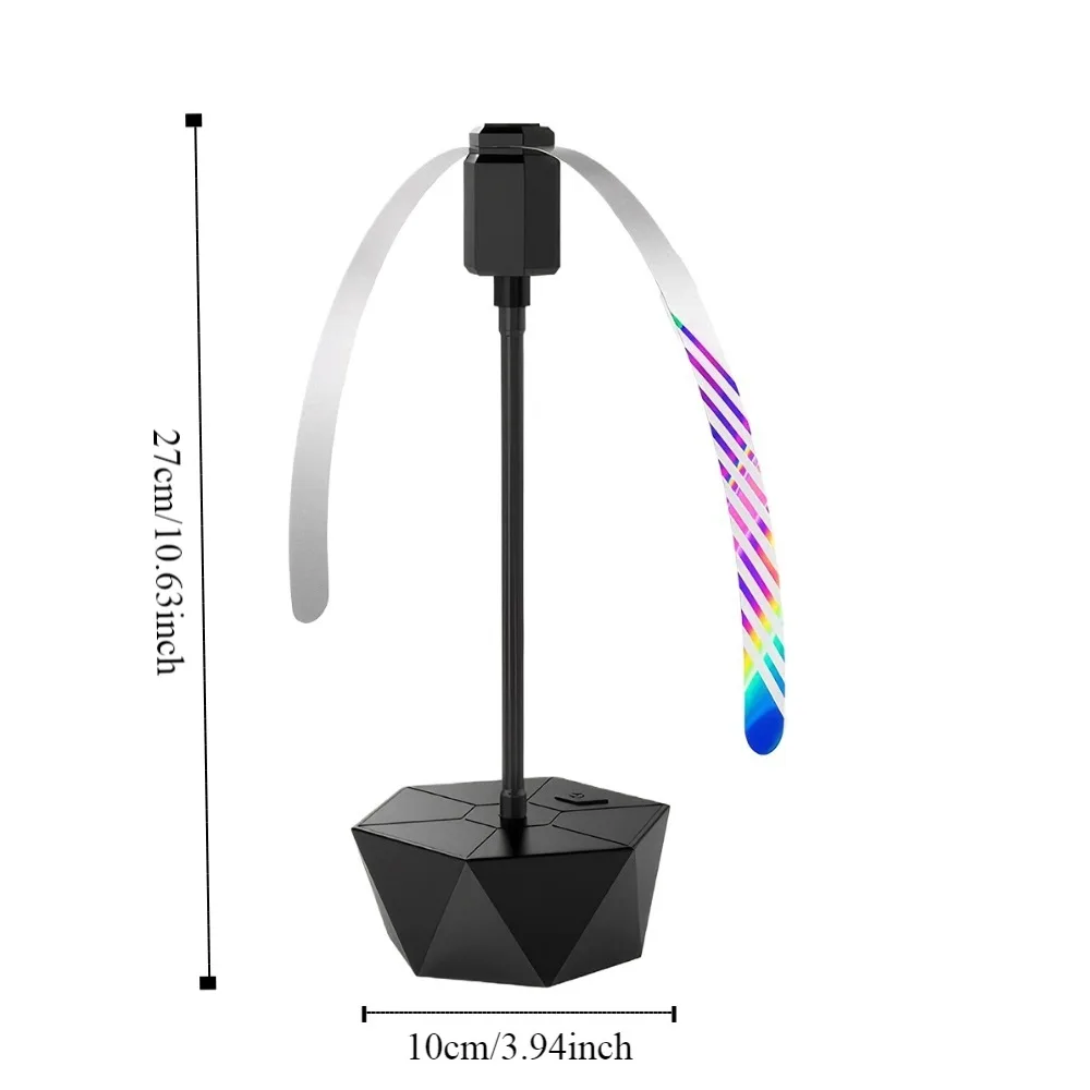 Ventilador repelente de moscas recargable por USB, fácil de llevar, portátil, puede conducir moscas, repelente de insectos, ventiladores seguros y sin sonido para comida y barbacoa