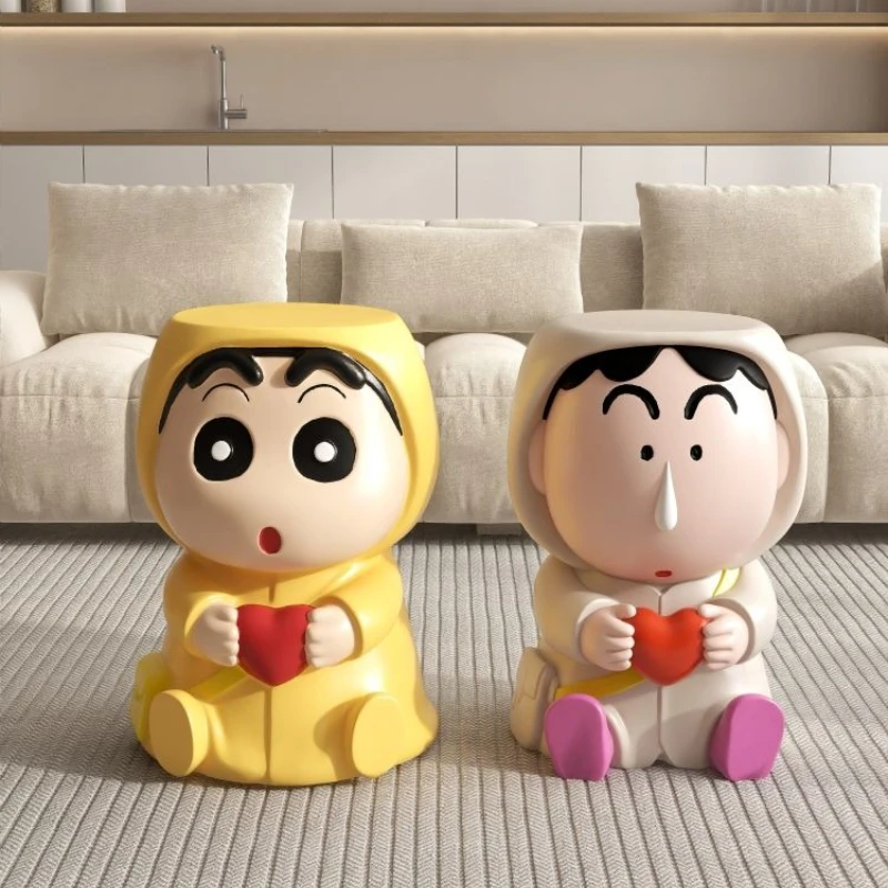 

Новый милый табурет-пуфик с мультяшным персонажем Крейон Шин-чан для прихожей, для переобувания, для дома, гостиной, спальни, для макияжа