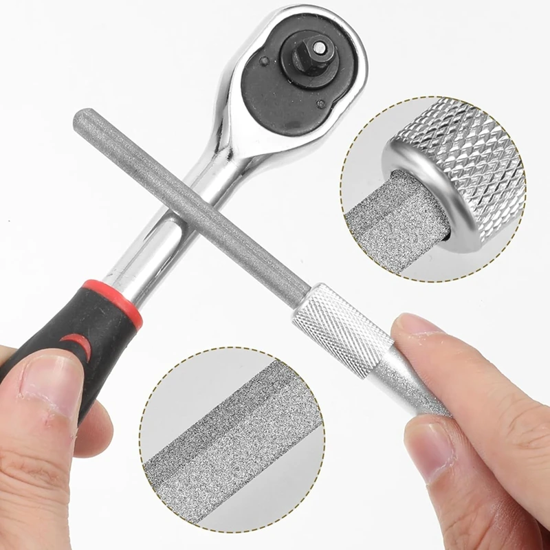 Diamond File Diamond Glass Files Crystal Glass Files Crystal And Glass Repair File Metal Diamond Grit Tool Sharpener