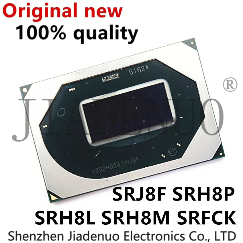

(1PCS)100% new original SRJ8F I7-10875H SRH8P I7-10850H SRH8L W-10885M SRH8M W-10855M SRFCK E-2276M BGA chipset