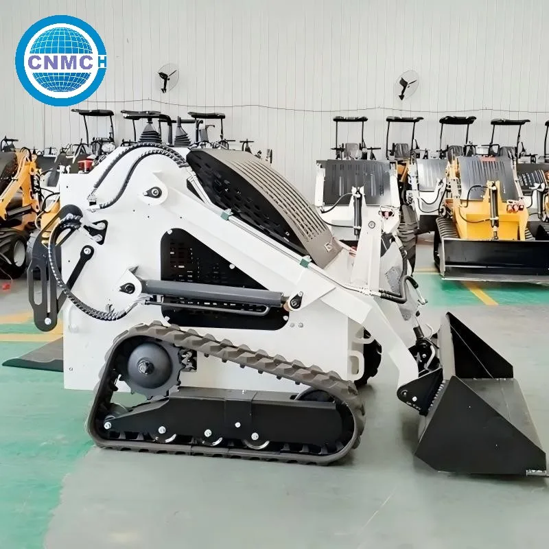 

CNM-T460 Mini Skid Steer Loader Crawler Compact Stand-on Skid Steer Loader CE EPA Certified Customized Skid Steer for Farm