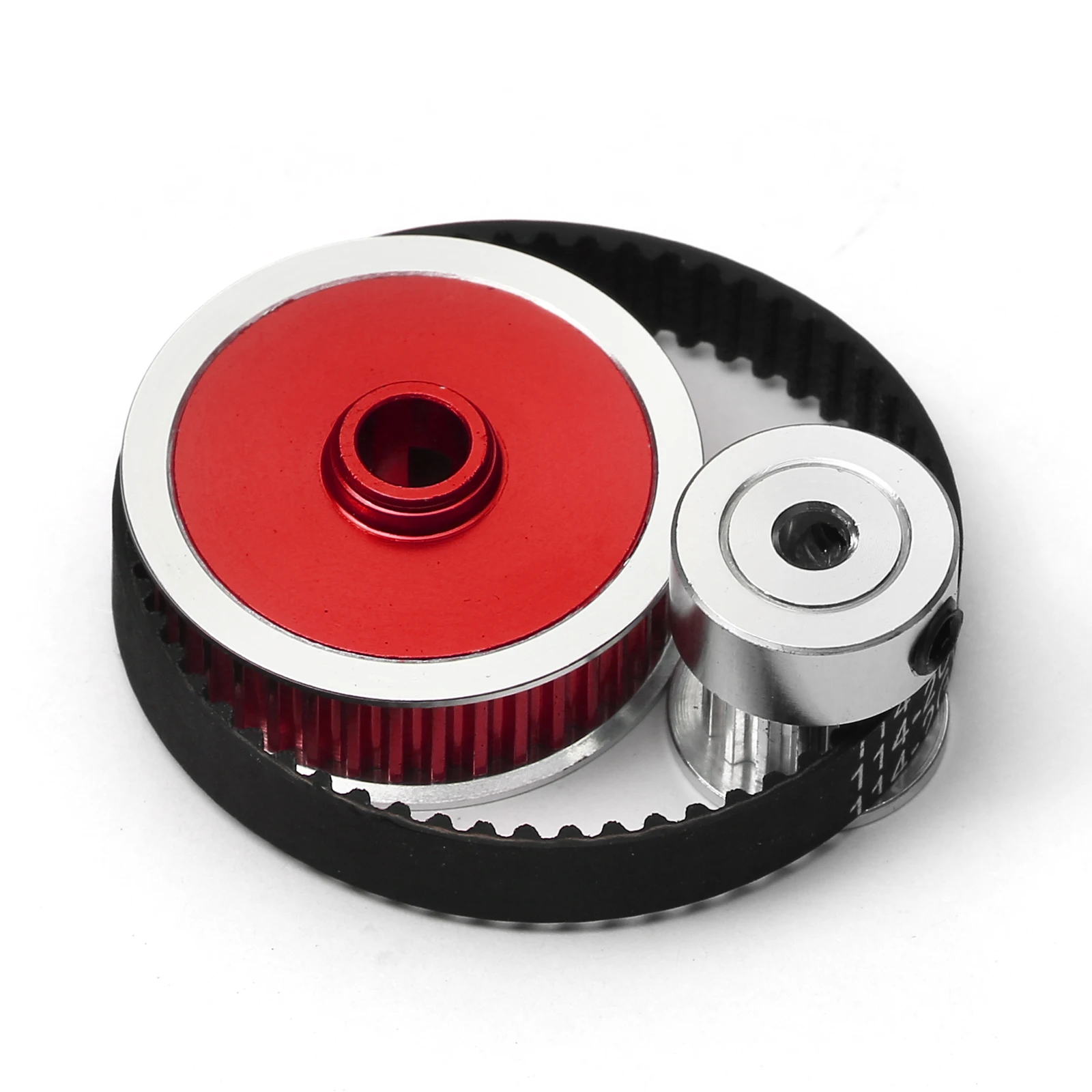 Low Noise Belt Drive Conversion Kit Transmission Gears System TT02 Belt Drive Gear Upgrade for Tamiya 1/10 TT02 Series