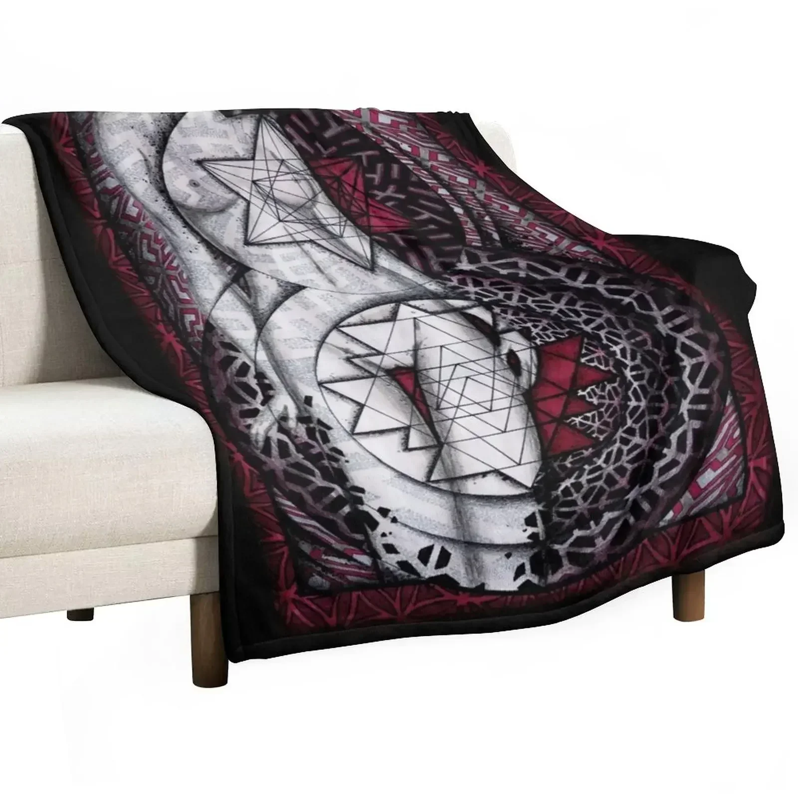 

Interconnected Throw Blanket Soft Blankets For Sofas Blankets