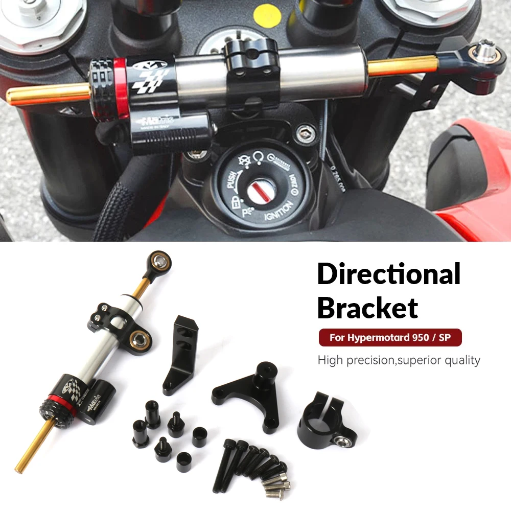 

For Ducati Hypermotard 950 HYPERMOTARD 950 SP Motorcycle Accessories Steering Stabilizer Damper Mounting Bracket Kit