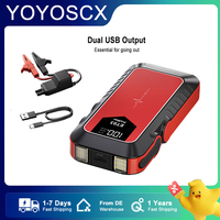 Portable Power Bank Start Current 12V ET03 Car Jump Starter Battery Operating Temperature -10℃~55℃ Great Tool For Outdoor Trip
