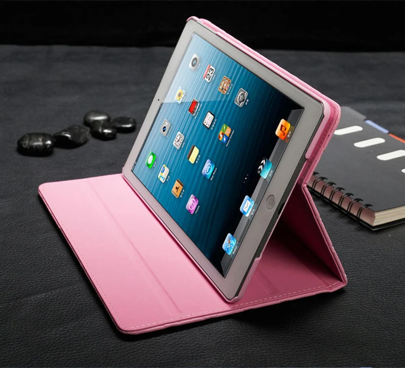 Funda Case for iPad Air 11 4 5 10th 10.9 Smart Cover iPad 11th 11 10.2 7th 8th 9th 2 1 9.7 10.5 mini 7 6 Lambskin Stand Coque