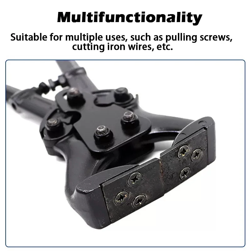 Cattle Multi-functional Hoof Repair Pliers High Strength Aluminum Alloy Hoof Repair Pliers Cattle, Horse and Donkey Hoof Repair