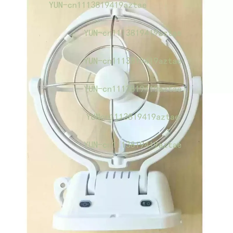 Car Fan 12V 24V DC Fan Vehicle Mounted Oscillating Fan Remote Control Adjustable Speed Cooling RV Marine