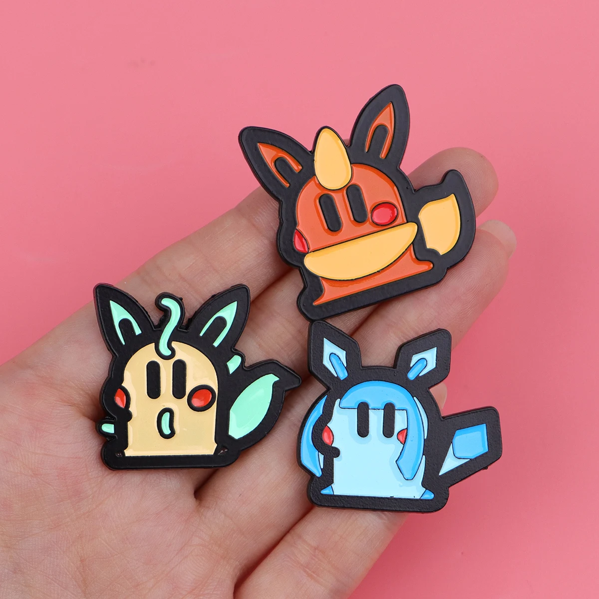 Cute Animals Enamel Pines Cartoon Anime Figures Brooch Metal Pins Badge on Backpack Clothing Accessories Fashion Jewelry Gifts