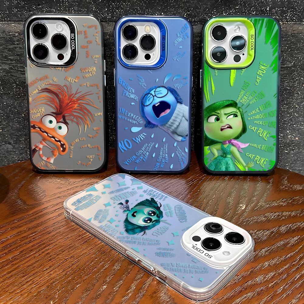 Cute Insides Out 2 Phone Case for Samsung Galaxy A37 A57 A17 A07 A16 A06 A35 A55 A25 A05S A15 A56 A54 A36 A34 A24 A26 4G5G Cover