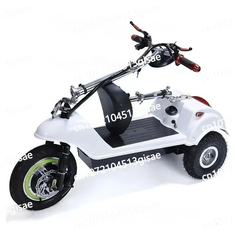Adult Folding Battery Powered Small Three Wheeled Electric Tricycle, Textile Factory Mini Electric Tricycle