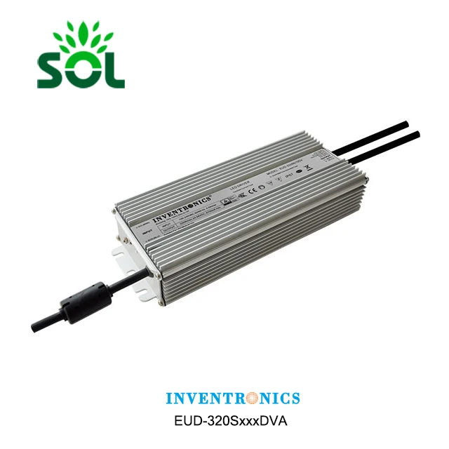 Inventronics EUD Series Constant Current 320W Programmable Led Driver