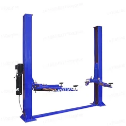 4.5T 1000lbs Manual Release 2 Post Car Lift Auto Hoist Two Post Auto Ramp 2 Poles Vehicle Elevator Vehicle Ramp