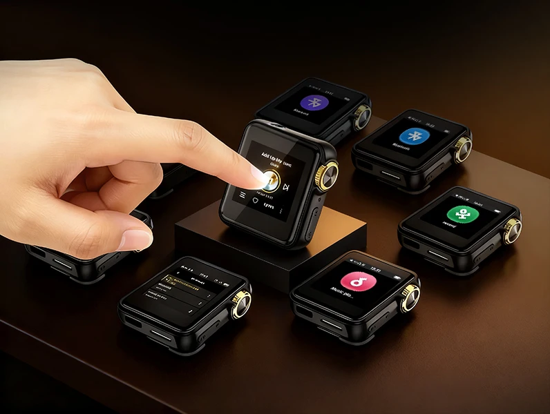 HiFi Walker H2 Mini MP3-Player mit Clip, Zweiwege-Bluetooth AptX LDAC DSD256, Leichtgewicht 45g, ALPS 64GB FLAC-Player für Sport – Detail 6