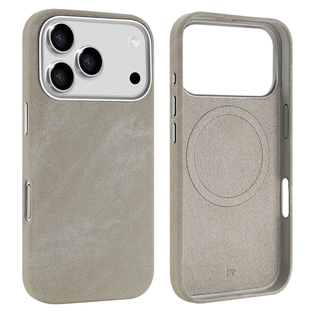 Luxuriöse magnetische Handyhülle kompatibel mit iPhone 17, 16, 15, 14, 13 Pro Max, hochwertige magnetische Handyhülle für iPhone Air