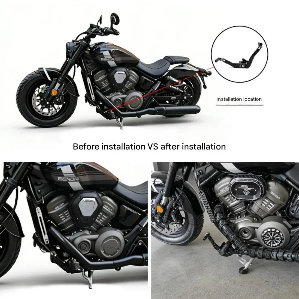 Suitable for Benda Greystone Rock 707 modification: gear shift lever, front and rear shift, adjustable length and angle.