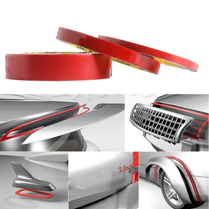 

6mm 10mm 20mm 3M Automotive Double Sided Attachment Foam Tape Car Auto Truck Van