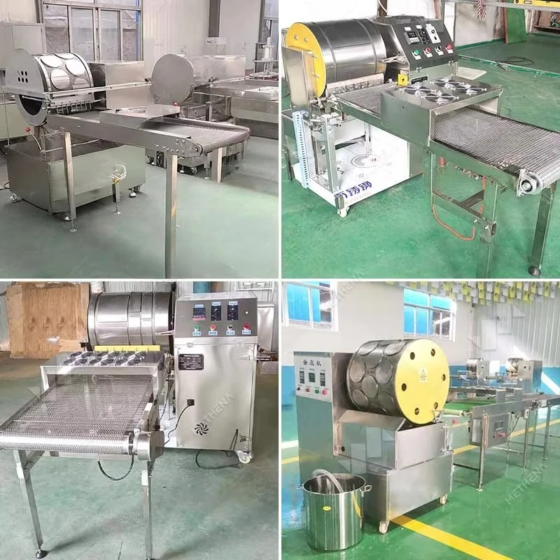 Electric Automatic Bread Mini Lumpia Atta Roti Wrapper Crepe Dough Spring Roll Chapati Maker Machine for