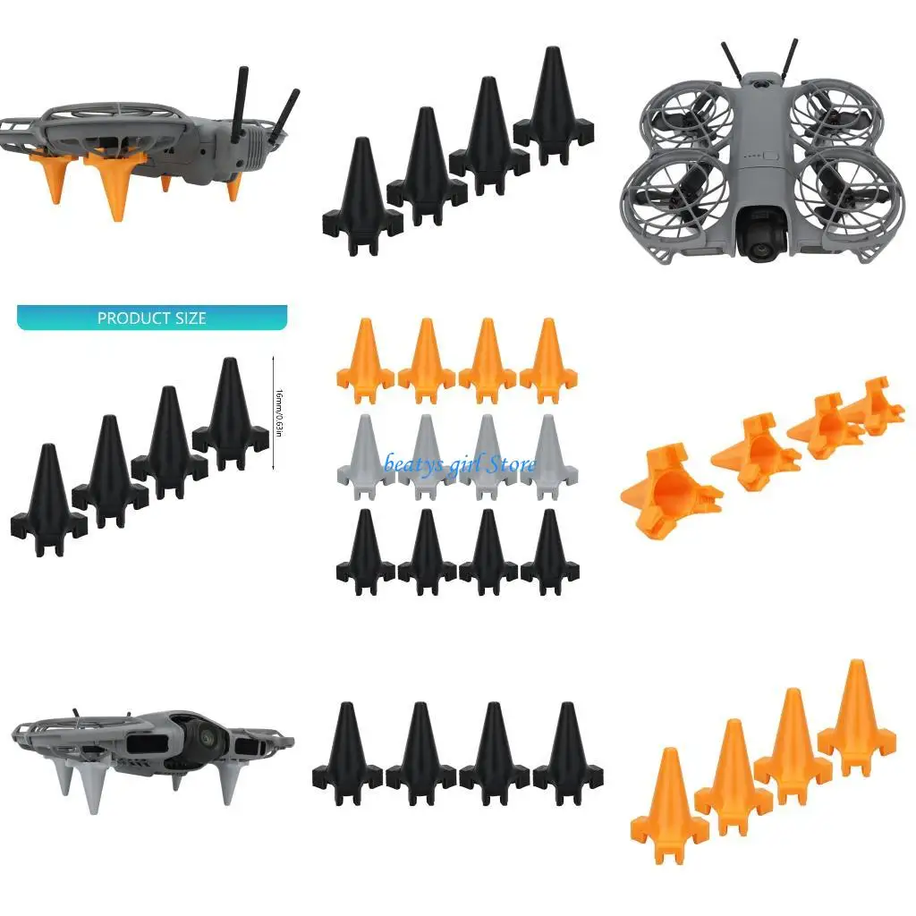 

C7AB Quick Install Landing Gear Stabilize Takeoff Landing On Rough Terrain Plastic Construction Height Increase forNEO2