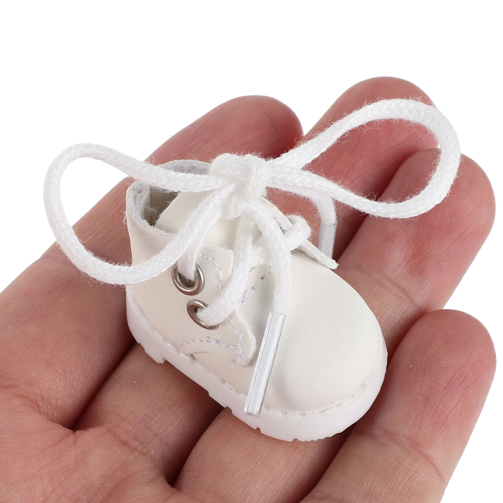 

1Pair Miniature Boots 20Cm Stylish Dollhouse Scene Enhancement Meticulous Stitched Soft Material Comfortable Fit Mini Shoes