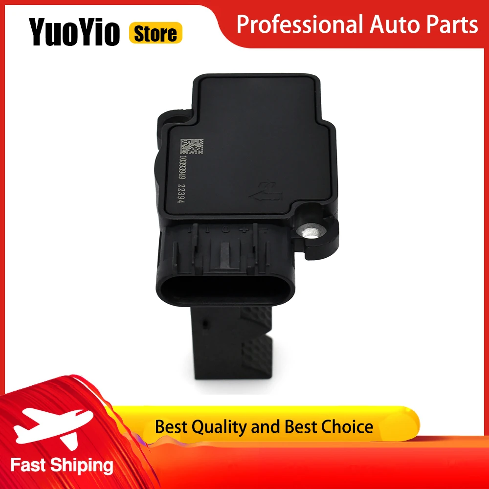 YuoYio 1Pcs New Air Flow Meter 10393949 19300127 For Chevrolet Express 2500 6.6L 2010 -2016 GMC Savana 2500 6.6L  And More