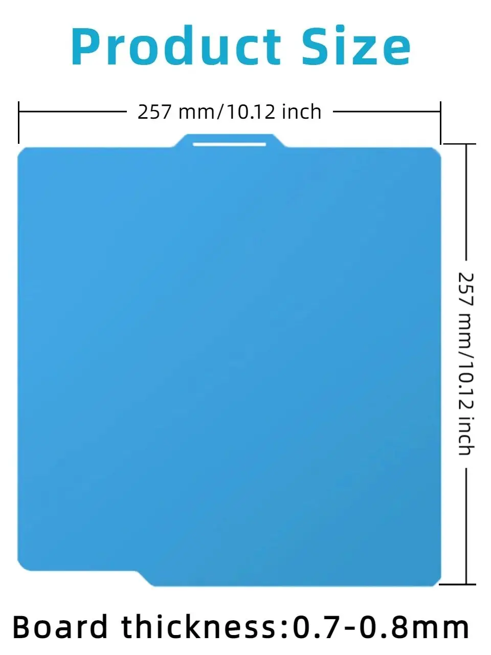 Płyta konstrukcyjna do Bambu Lab P2S X2D, płyta chłodząca, płyta niskotemperaturowa do Bambu Lab P1P A1 X1 X1c P1S P2S, stal sprężynowa Bambulab A1 — zdjęcie produktu 7