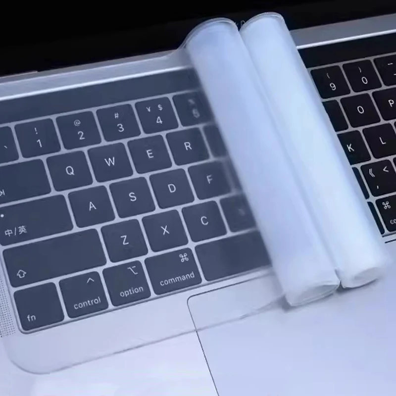 Laptops Keyboard Cover For 13-14 Inch & 15-17 Inch Ultra Thin Silicone Waterproof Dustproof Protective Film Clear Protector Skin