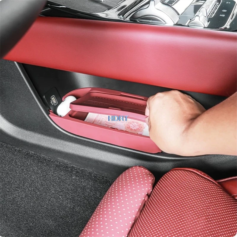 For GWM Tank 400 2026 + Car Styling Center Console Storage Box Dust Proof Pad Container Case Organizer Tray Cover Accessories