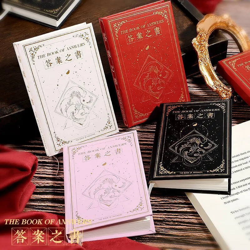 Mysterious Student Diary Life Answer Book Hardcover Chinese Edition Prophecy Internet Celebrity Notebook