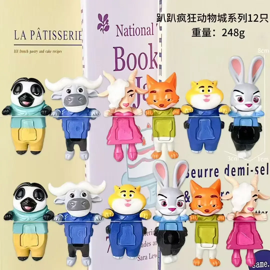 Boîte aveugle Disney Zootopia 2 série aléatoire, figurines d'anime, poupées à collectionner, cadeau pour les Fans, Surprise d'anniversaire pour enfants