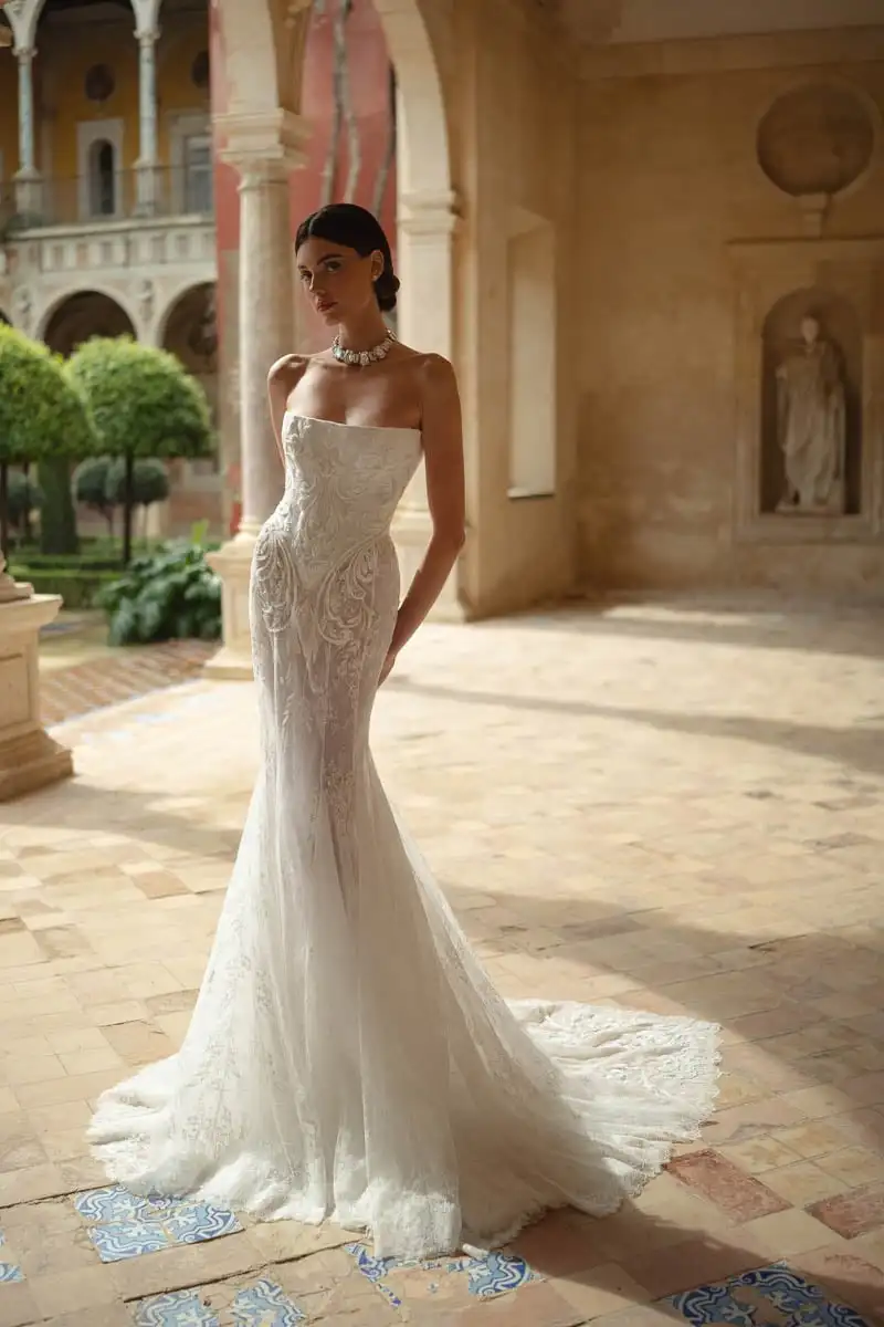 

Corset Wedding Dress Mermaid Dresses Lace Vestidos De Novia Curvy Bespoke Hochzeitskleid Damen Novias Weddings 2025 Brautkleid