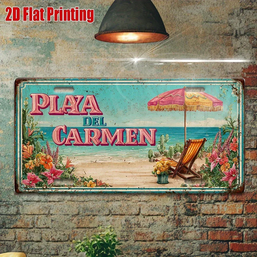2D Flat,1pc,Vintage Metal Sign, for Decorationg Only, Outdoor Wall Art (11.8