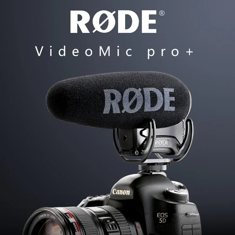 IN STOCK Rode VideoMic Pro + Plus-microfono Para Camara Can On, Panas   Onic, DSLR