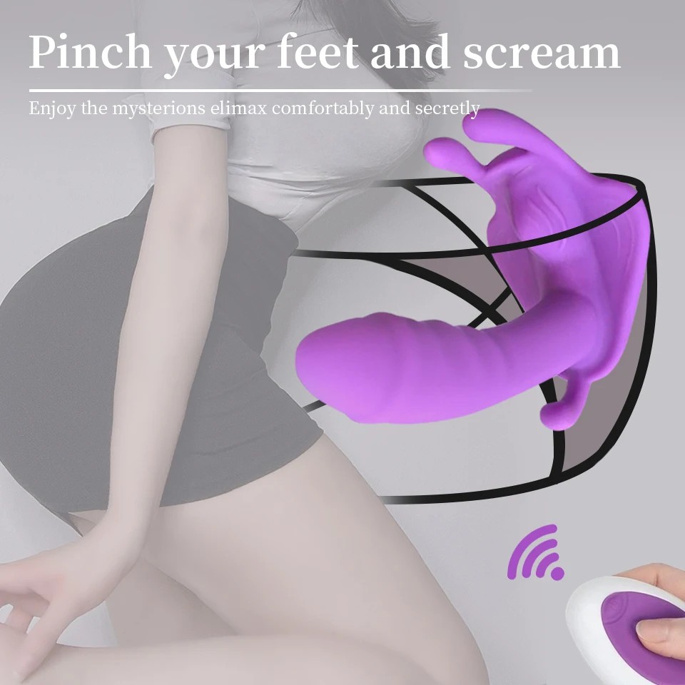 Tibe 女性着用バタフライ 4 世代デラックス版全自動インテリジェント加熱ダブル振動クニリングスワイヤレス