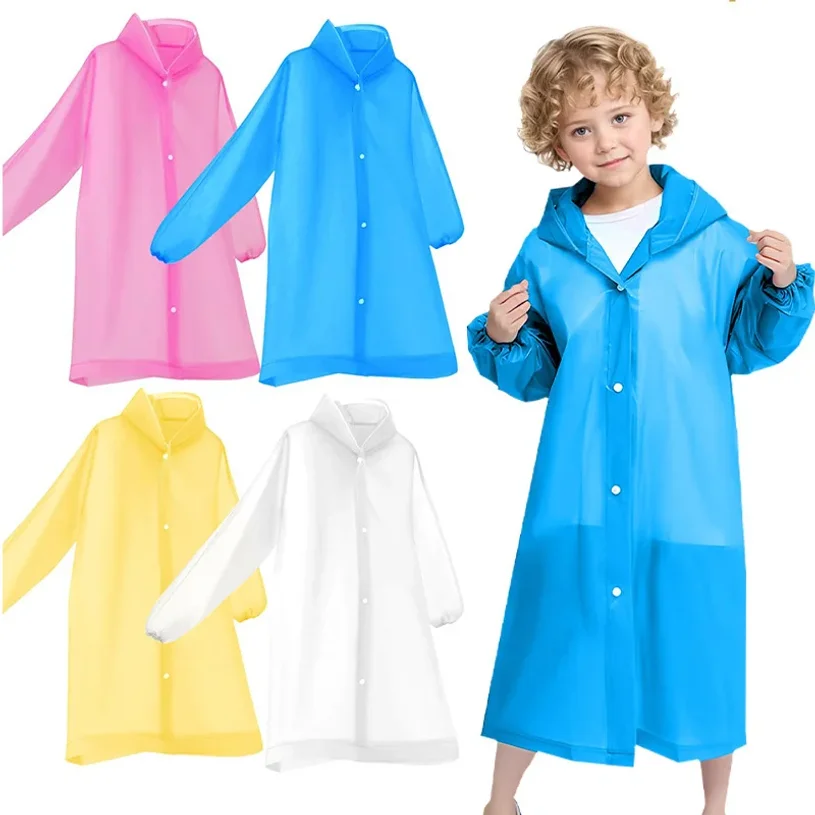 Raincoat Waterproof Raincoat Waterproof Poncho Infant Rain Coat for Boy Girl's Yellow Raincoat XYJ02