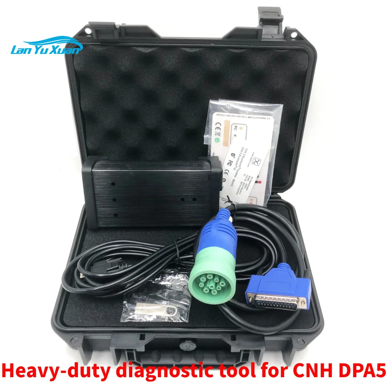 For 380002884 DPA5 Heavy Duty Truck Scanner Code Reader Diagnostic Tool for Trailer Bus Wheel Loader Excavator Tractor